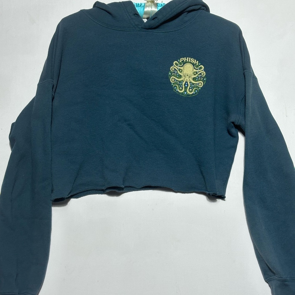 Phish Spring 2023 tour octopus hoodie crop